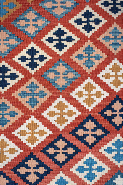 Vintage Kilim Area Rug (9' x 13')